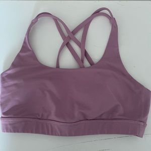 Lululemon pink sports bra